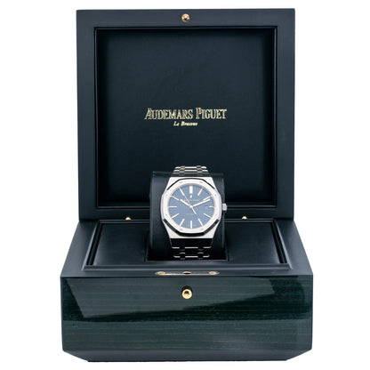 Audemars Piguet Royal Oak Self Winding 41mm 15400ST.OO.1220ST.03 Stainless Steel with Blue Dial