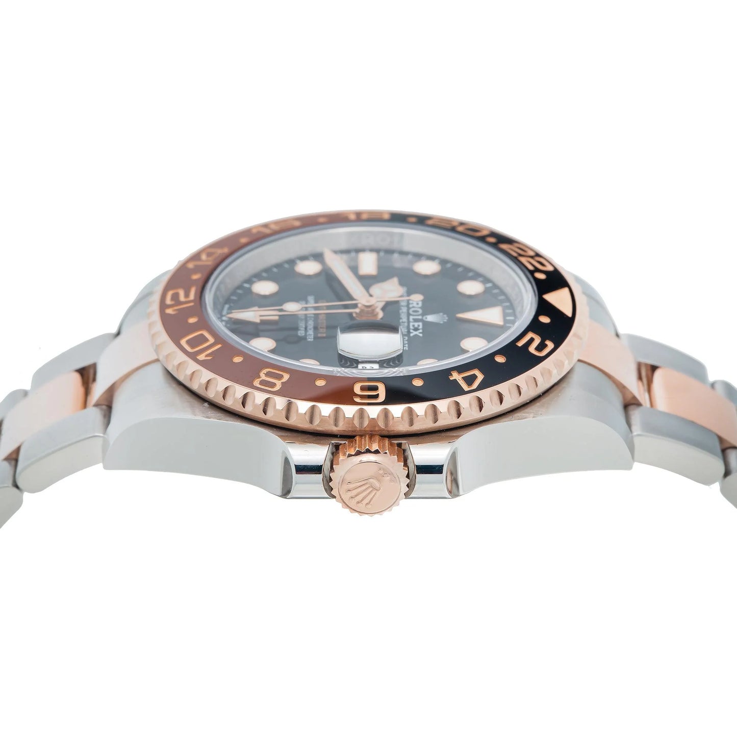 Rolex GMT-Master II 40mm 126711CHNR “Root Beer” – Black Dial – Everose Gold & Oystersteel