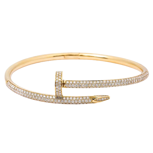 18K Yellow Gold Bracelet with 2.25 CT Diamonds