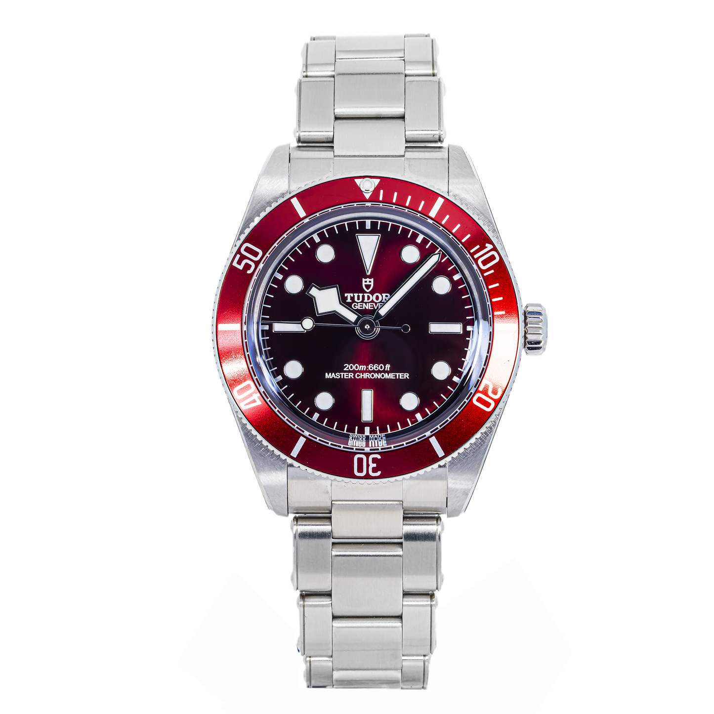 TUDOR Black Bay 58 Burgundy 39mm Stainless Steel Automatic Watch – M7939A1A0RU