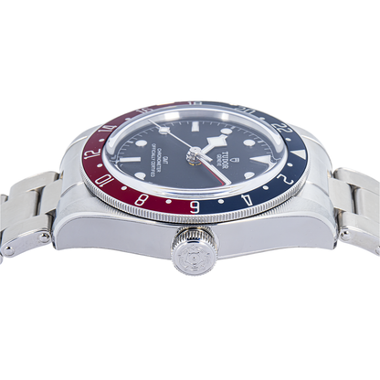 TUDOR Black Bay GMT 41mm Black Dial Stainless Steel Watch – M79830RB