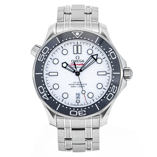 Omega Seamaster Diver 300M Co-Axial Master Chronometer White Dial 42mm – 210.30.42.20.04.001