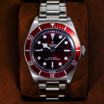 TUDOR Black Bay 58 Burgundy 39mm Stainless Steel Automatic Watch – M7939A1A0RU