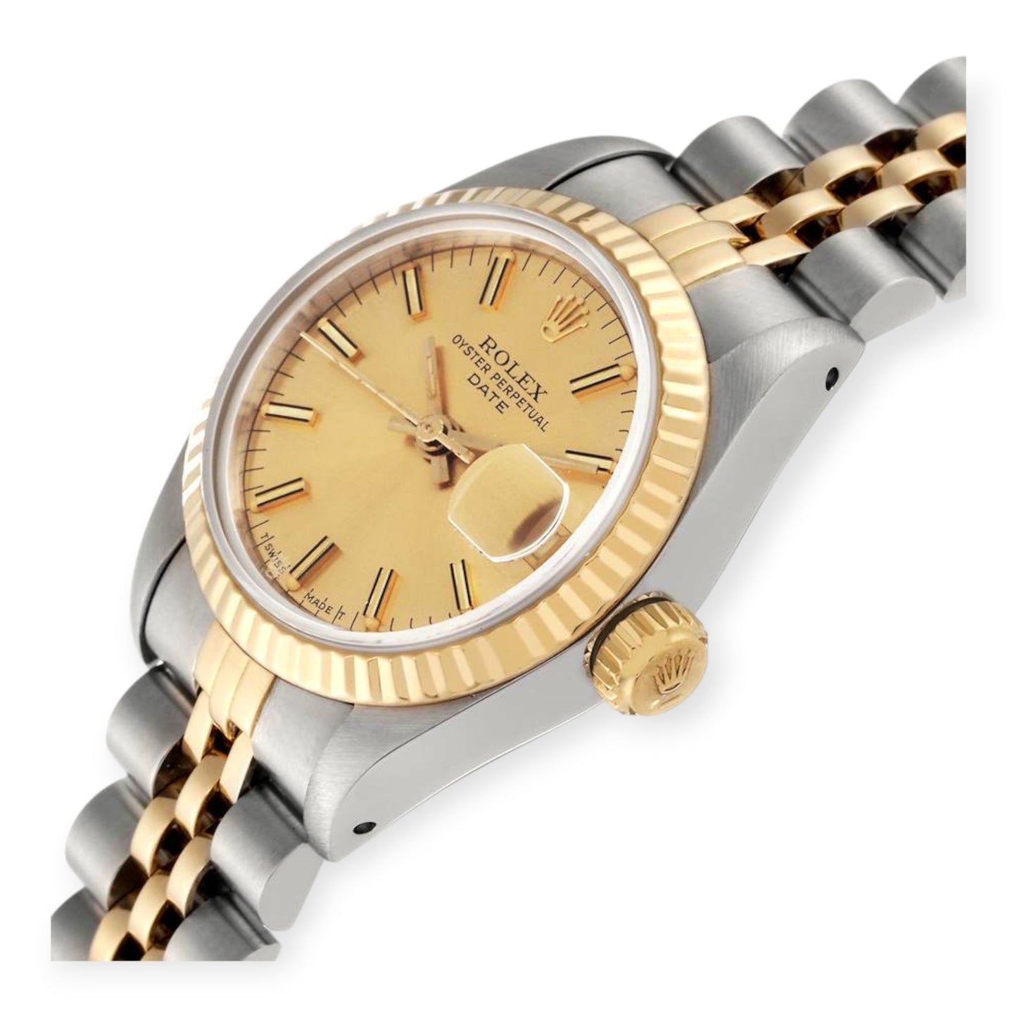 Rolex Datejust 69173 26mm Champagne Dial Two-Tone Jubilee Bracelet