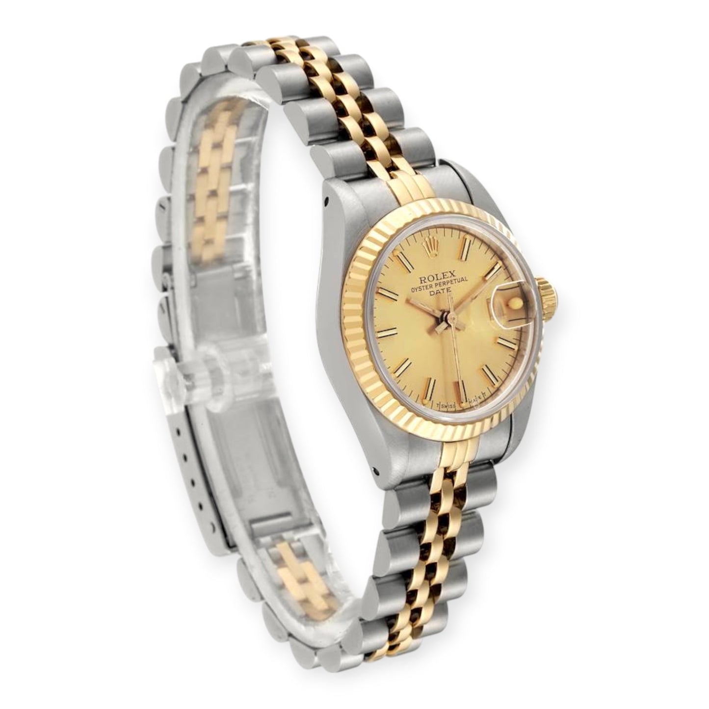 Rolex Datejust 69173 26mm Champagne Dial Two-Tone Jubilee Bracelet