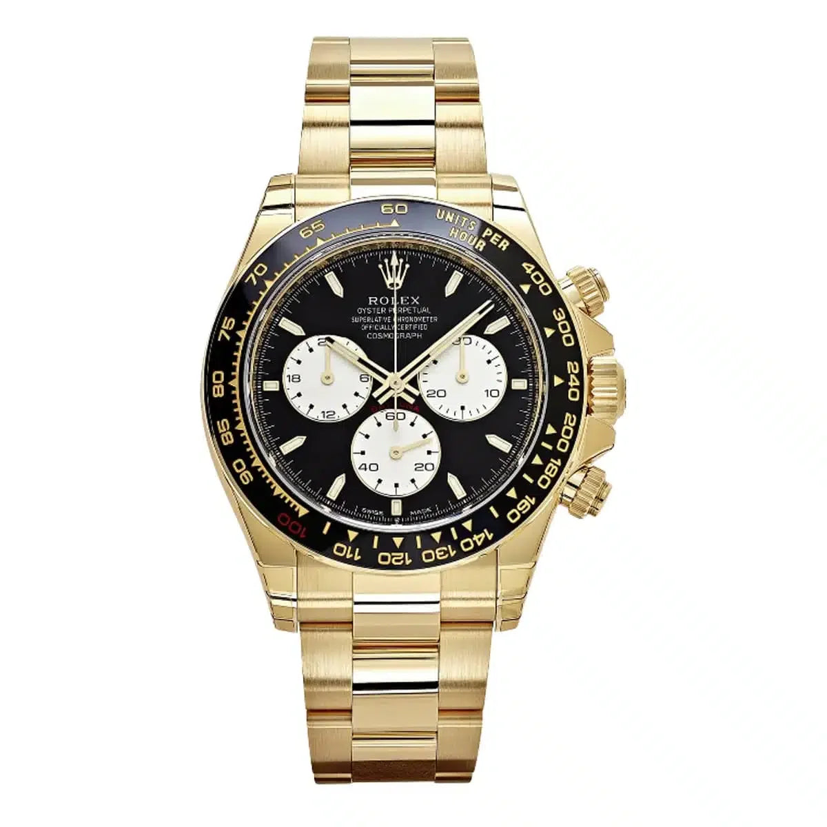 Rolex Daytona Le Mans 126528LN Yellow Gold Black Dial