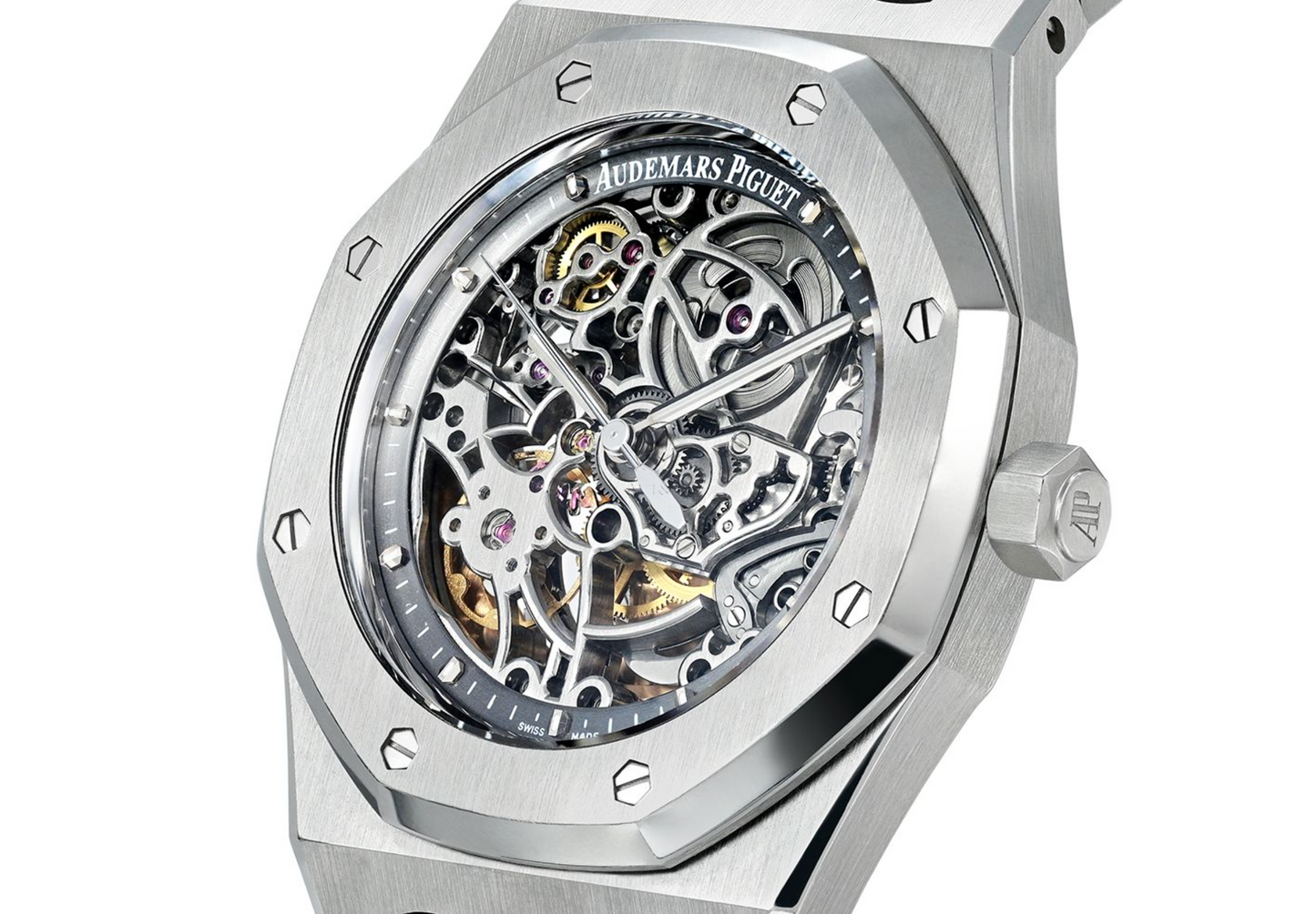 Audemars Piguet Royal Oak Openworked 39mm Steel Skeleton Dial 15305ST