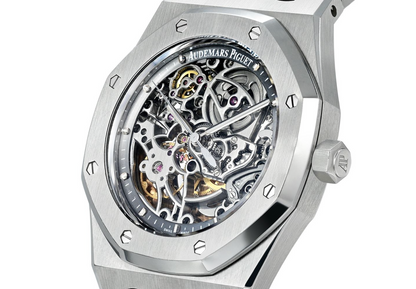 Audemars Piguet Royal Oak Openworked 39mm Steel Skeleton Dial 15305ST
