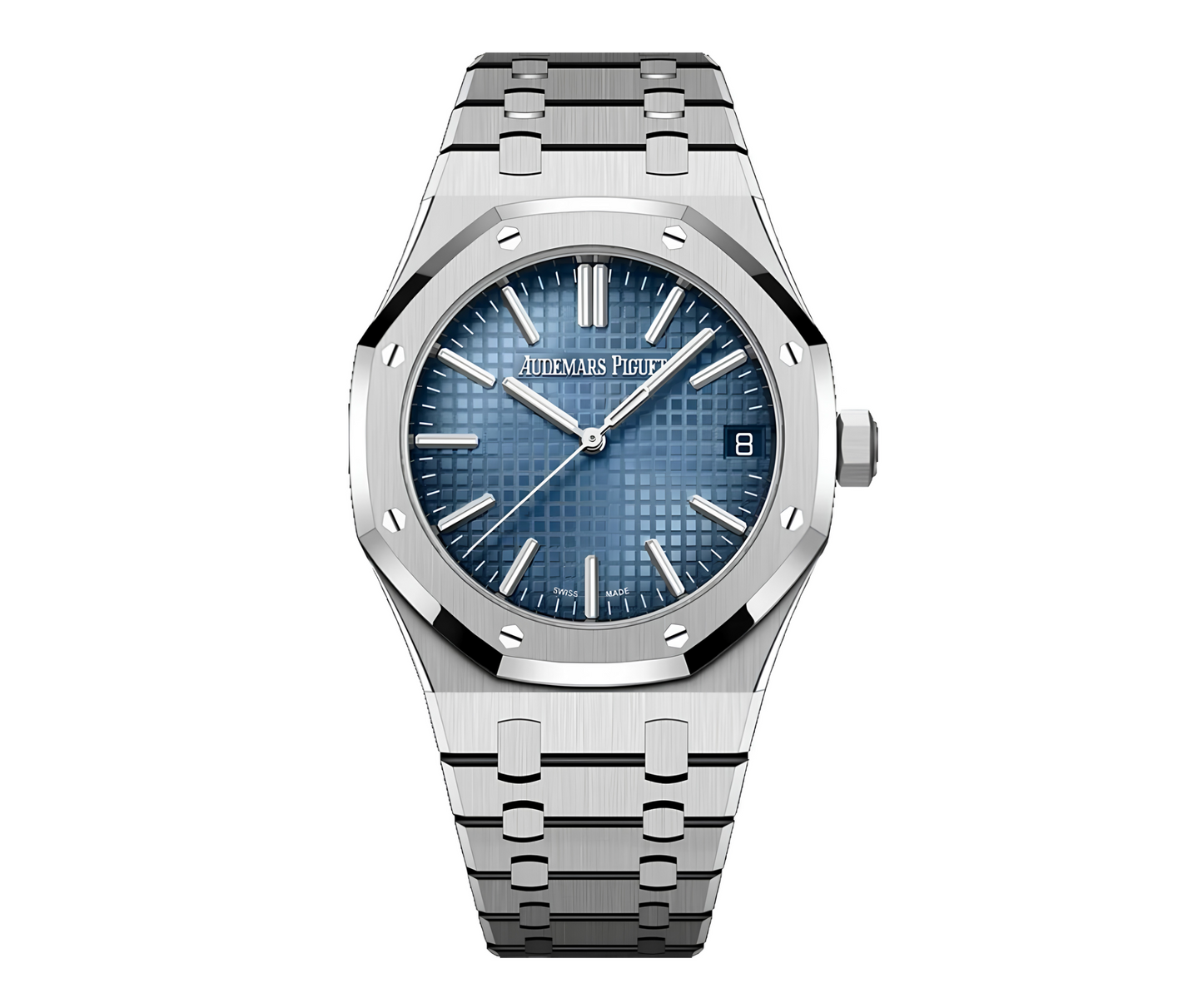 Audemars Piguet Royal Oak 41mm White Gold Smoked Blue Dial 15510BC