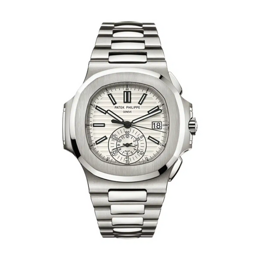 Patek Philippe Nautilus Chronograph 5980/1A-019 White Dial 40.5mm Stainless Steel
