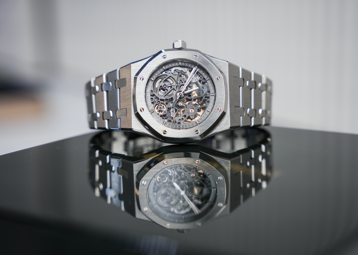 Audemars Piguet Royal Oak Openworked 39mm Steel Skeleton Dial 15305ST