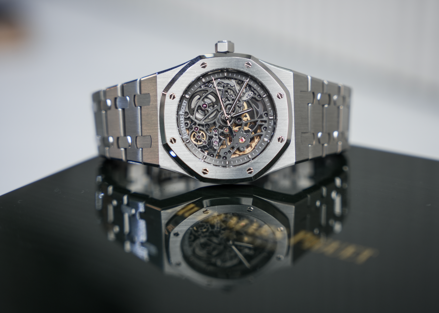 Audemars Piguet Royal Oak Openworked 39mm Steel Skeleton Dial 15305ST
