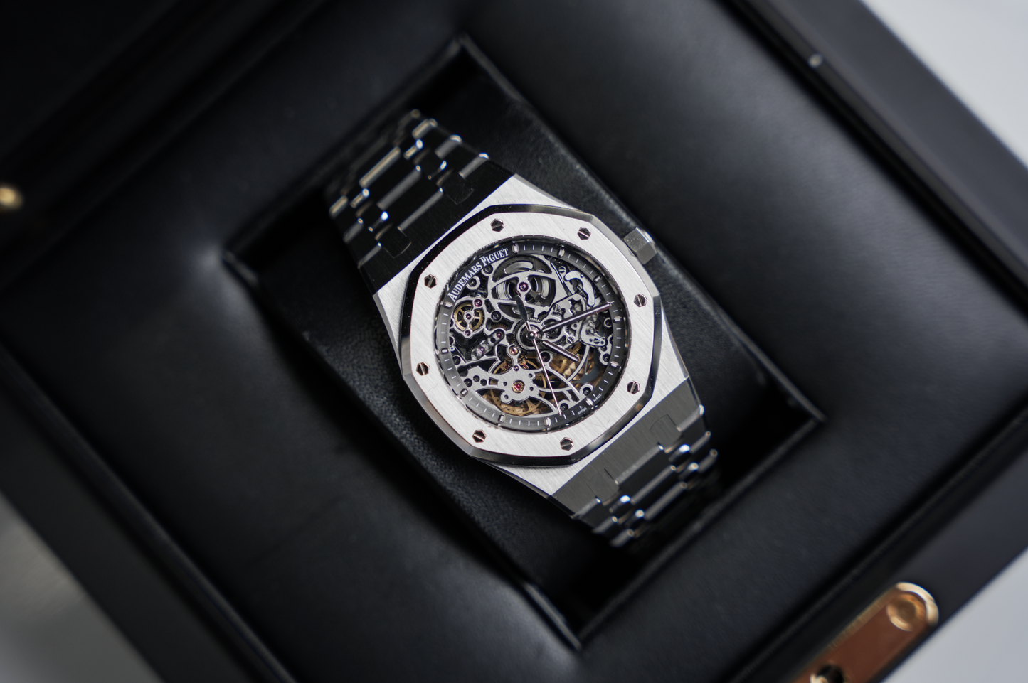 Audemars Piguet Royal Oak Openworked 39mm Steel Skeleton Dial 15305ST