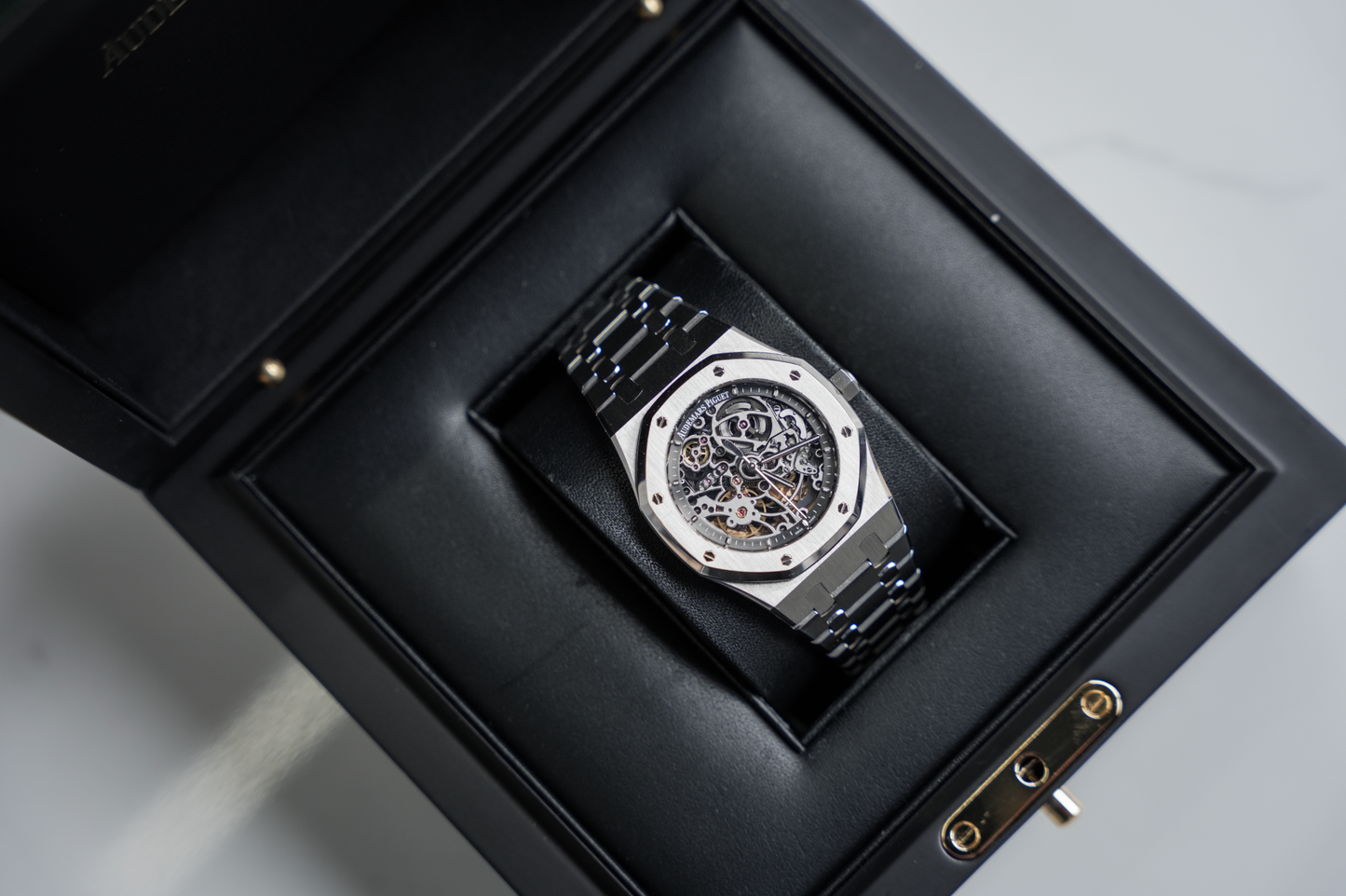 Audemars Piguet Royal Oak Openworked 39mm Steel Skeleton Dial 15305ST