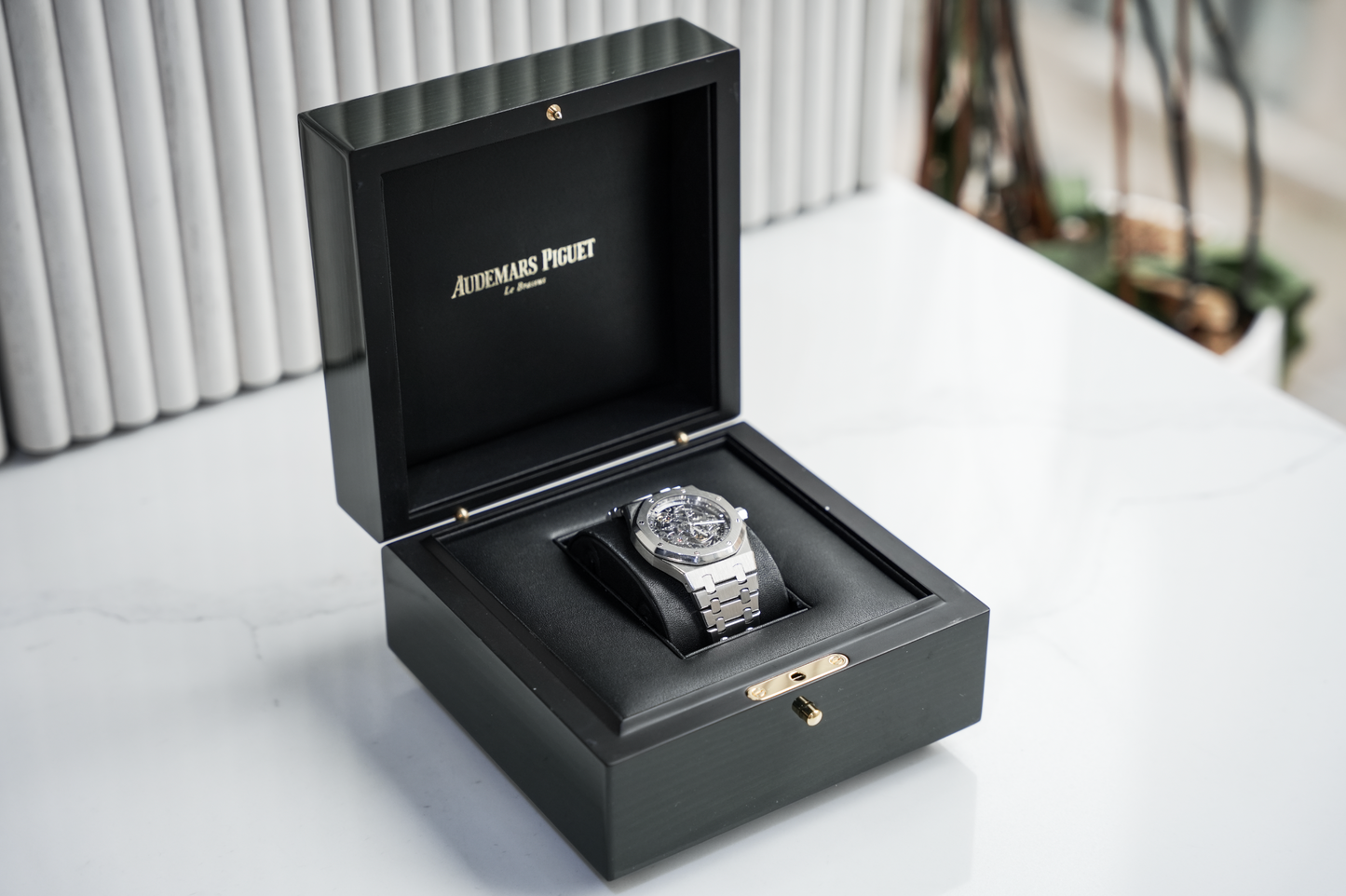 Audemars Piguet Royal Oak Openworked 39mm Steel Skeleton Dial 15305ST