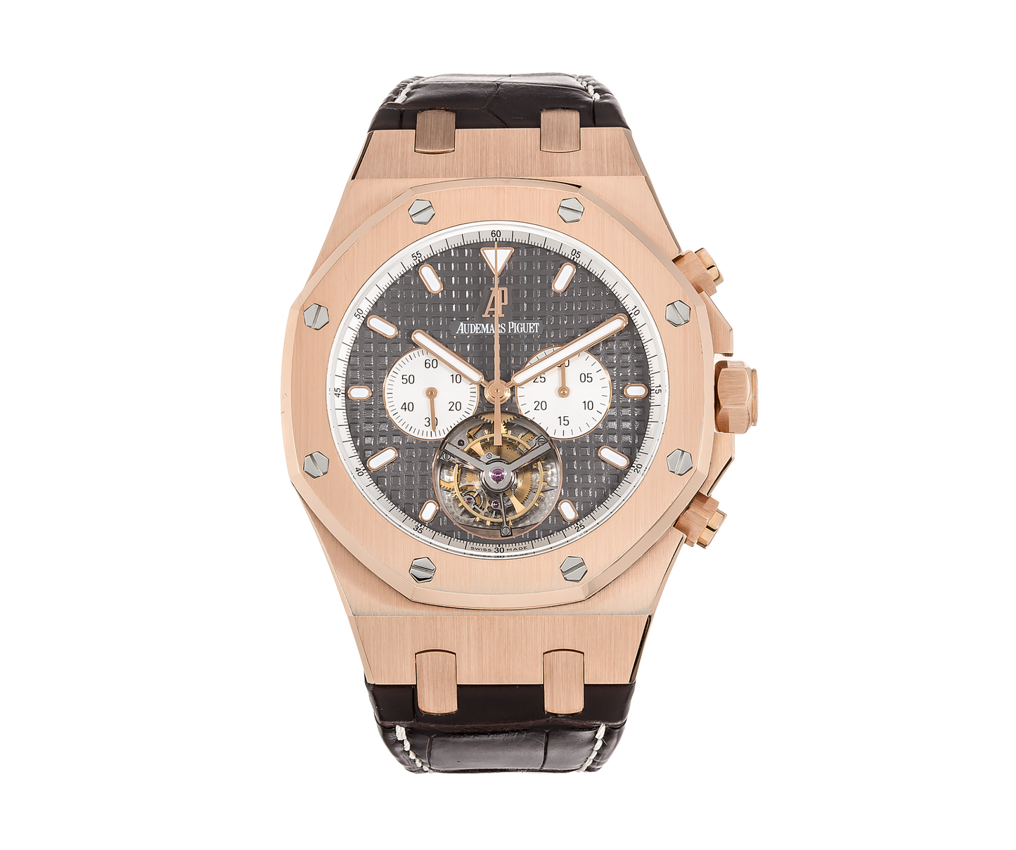 Audemars Piguet Royal Oak Tourbillon Chronograph 25977OR.OO.D005CR.01, 18k Rose Gold Case, 44mm