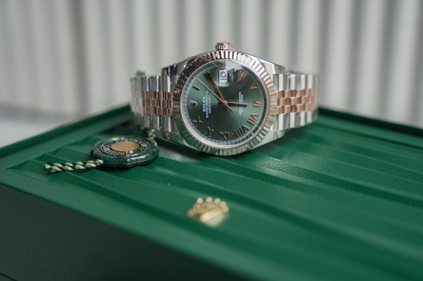 Rolex Datejust 41 Everose Rolesor Mint Green Dial Jubilee Bracelet 126331-0022 – 2026 New Release