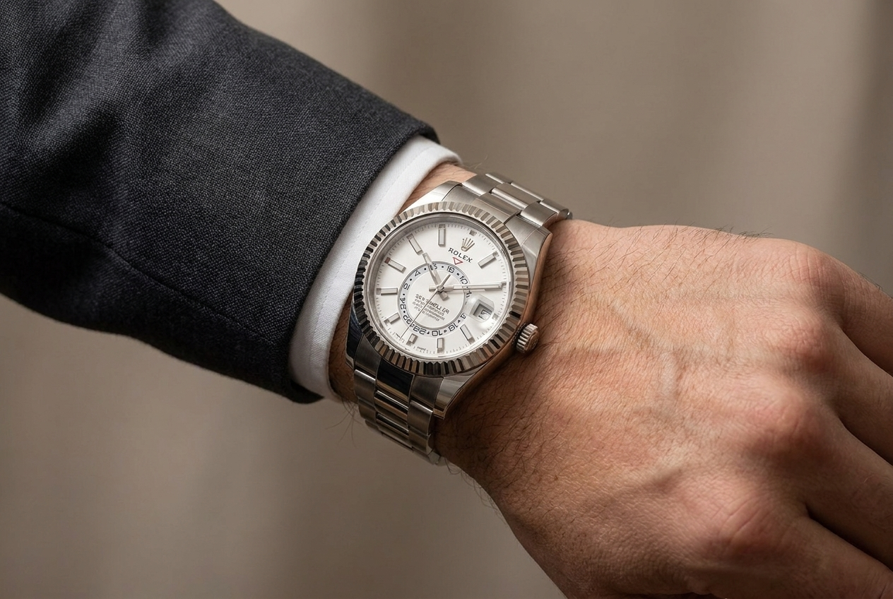 Rolex Skydweller 326934 Stainless Steel and White Gold
