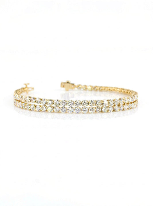 14K Yellow Gold Round Tennis – BC7423