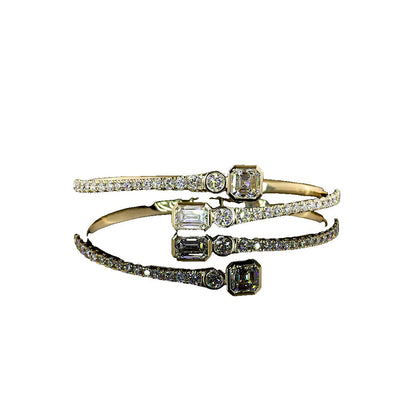 14K Yellow Gold MIX Bangles – BC7513